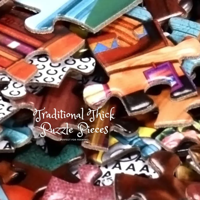 Portraits by NC Earrings Iranian Still Life Traditional Thick Jigsaw Puzzle for Adults 30 to 1000 Pieces