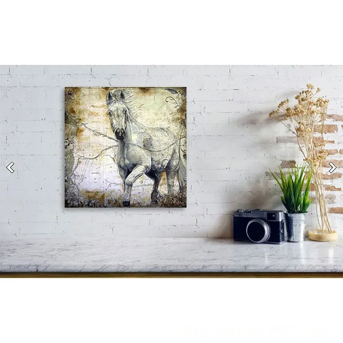 Portraits by NC Earrings Whispers Across the Steppe Acrylic Print