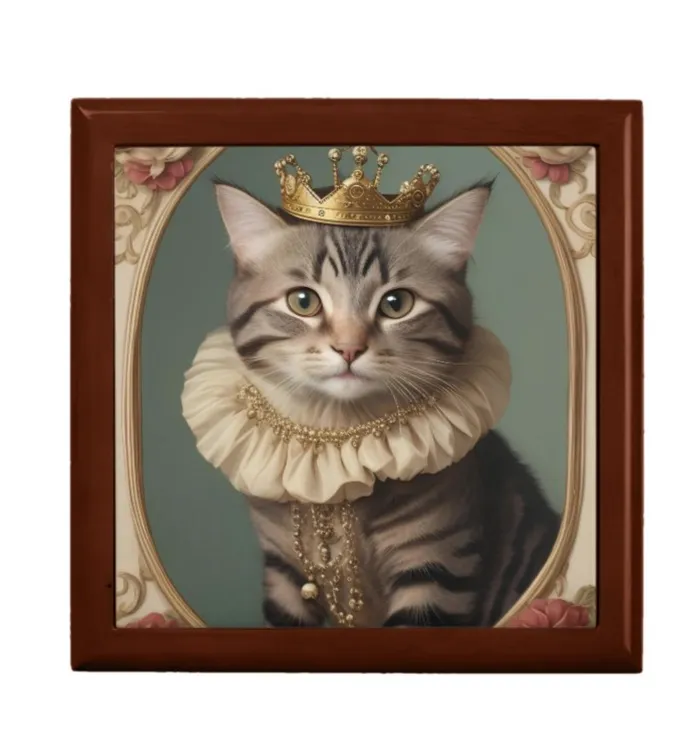 Portraits by NC Princess Paws Keepsake Gift Box Necklaces