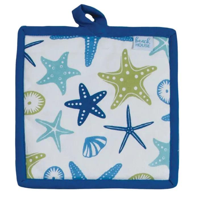 PotHolder Beach House Starfish KAYDEEDESIGNS Earrings