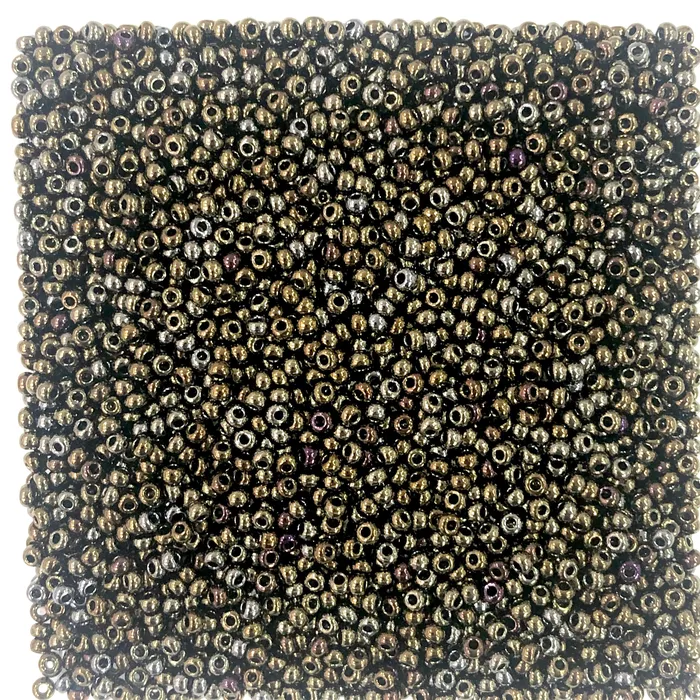 Preciosa Seed Beads 80 RocaillesRound Hole20 Gr 59115 Brown Iris Peppy Beads Rings Preciosa Seed Beads 80 RocaillesRound Hole20 Gr 59115 Brown Iris Peppy Beads Rings