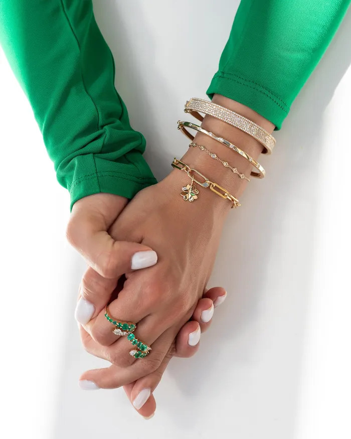 RACHEL LYNN CHICAGO Bracelets Gold Filled Paperclip Small Clasp Bracelet