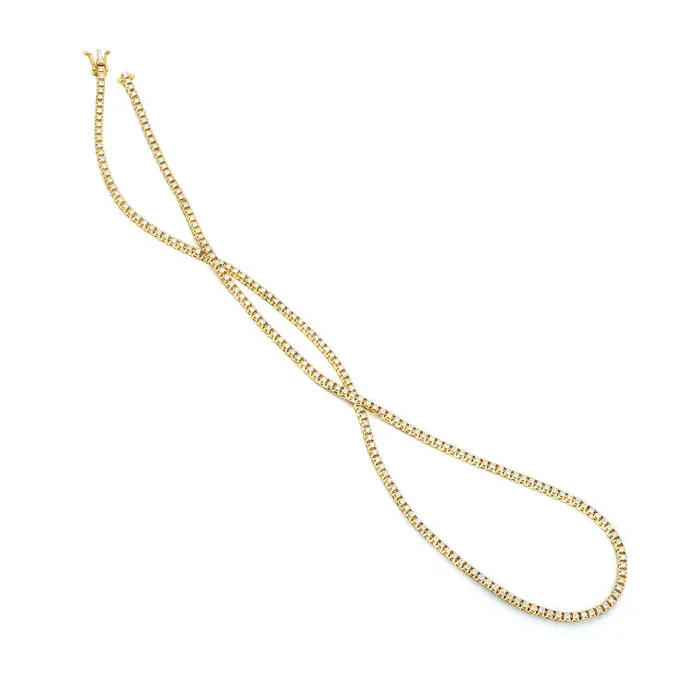 RACHEL LYNN CHICAGO Necklaces Yellow All The Way 275cts Diamond 16 Tennis Necklace RACHEL LYNN CHICAGO Necklaces Yellow All The Way 275cts Diamond 16 Tennis Necklace