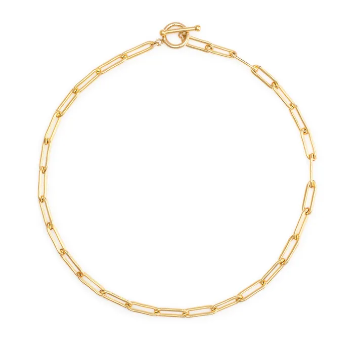 RACHEL LYNN CHICAGO Necklaces Yellow Gold Filled Chain Pick Your Length Necklace with Toggle Clasp RACHEL LYNN CHICAGO Necklaces Yellow Gold Filled Chain Pick Your Length Necklace with Toggle Clasp