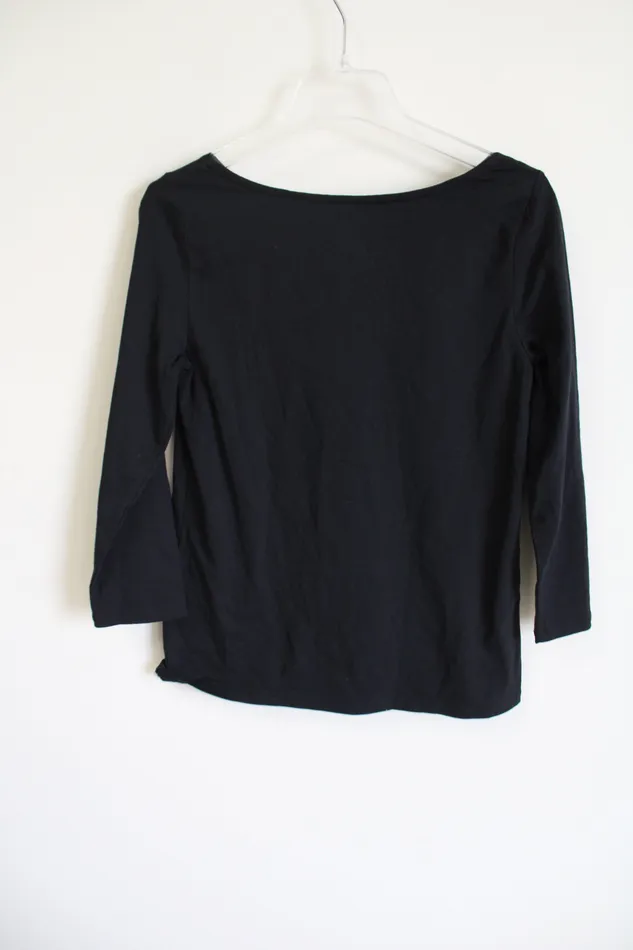Rafaella Sport Black Shirt S Sag Harbor Rings