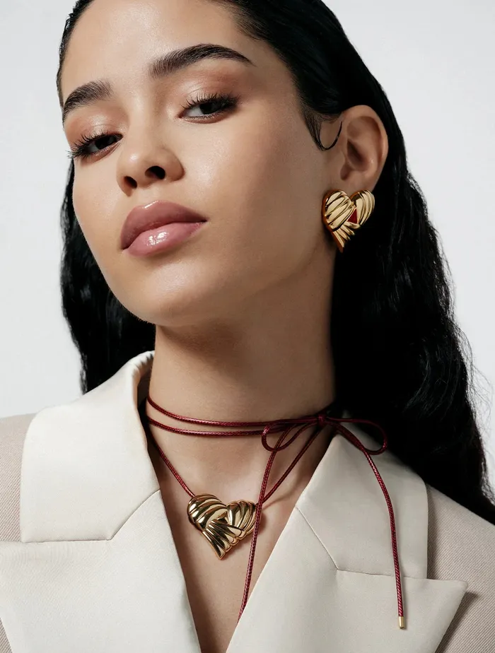 RED HEART EARRINGS Maison Dore Earrings