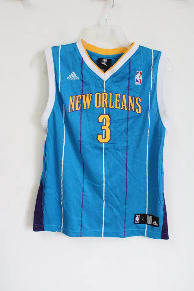 Rings Adidas Adidas New Orleans Hornets 3 Paul Blue Jersey Youth L 1416