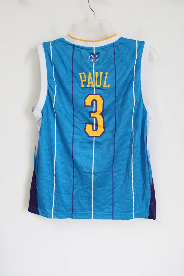 Rings Adidas Adidas New Orleans Hornets 3 Paul Blue Jersey Youth L 1416