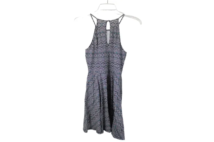 Rings Aeropostale Aeropostale Black Pattern Dress S