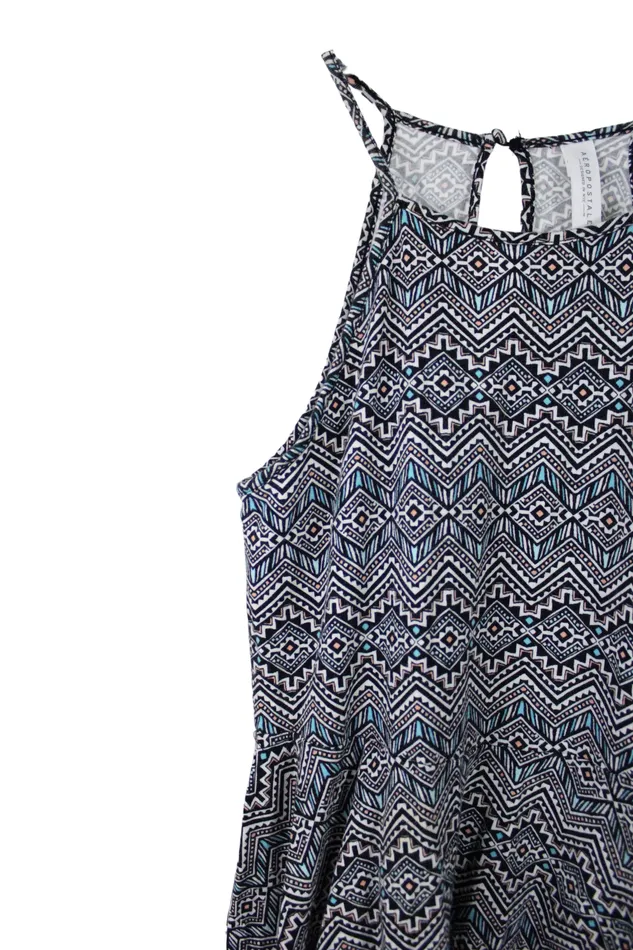 Rings Aeropostale Aeropostale Black Pattern Dress S