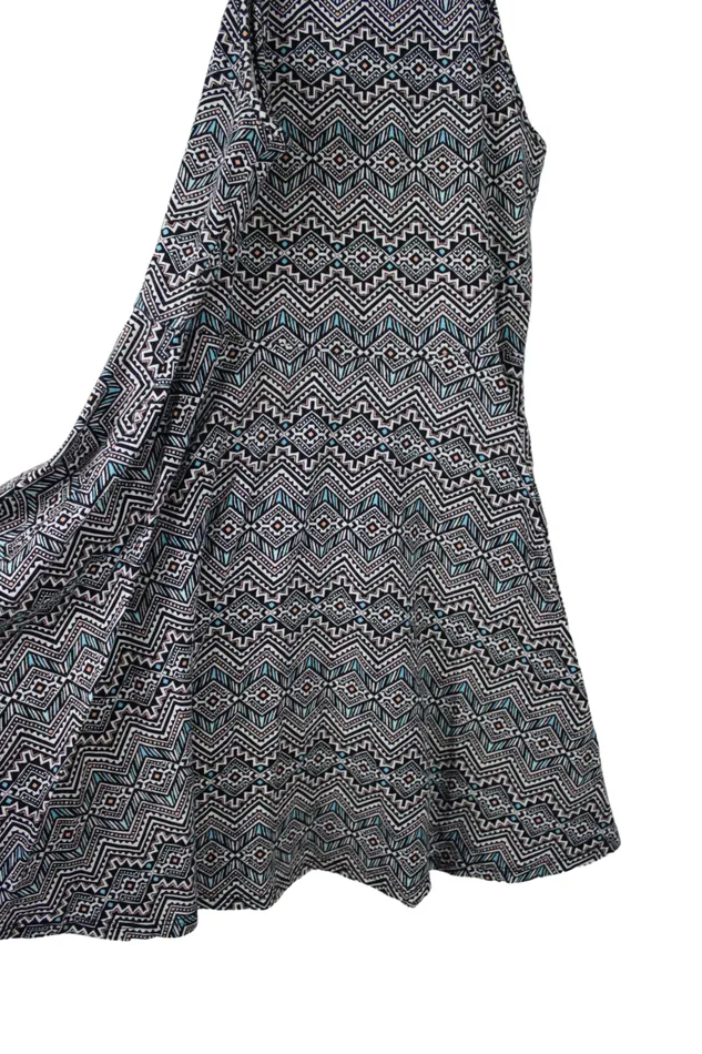 Rings Aeropostale Aeropostale Black Pattern Dress S