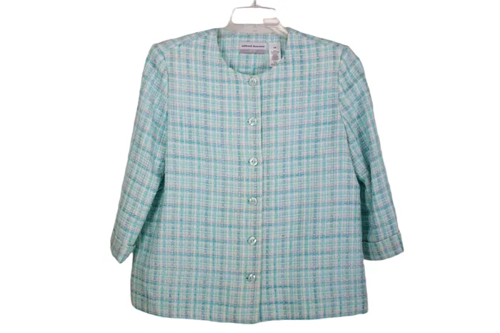 Rings Alfred Dunner Alfred Dunner Blue Jacket 12 Petite