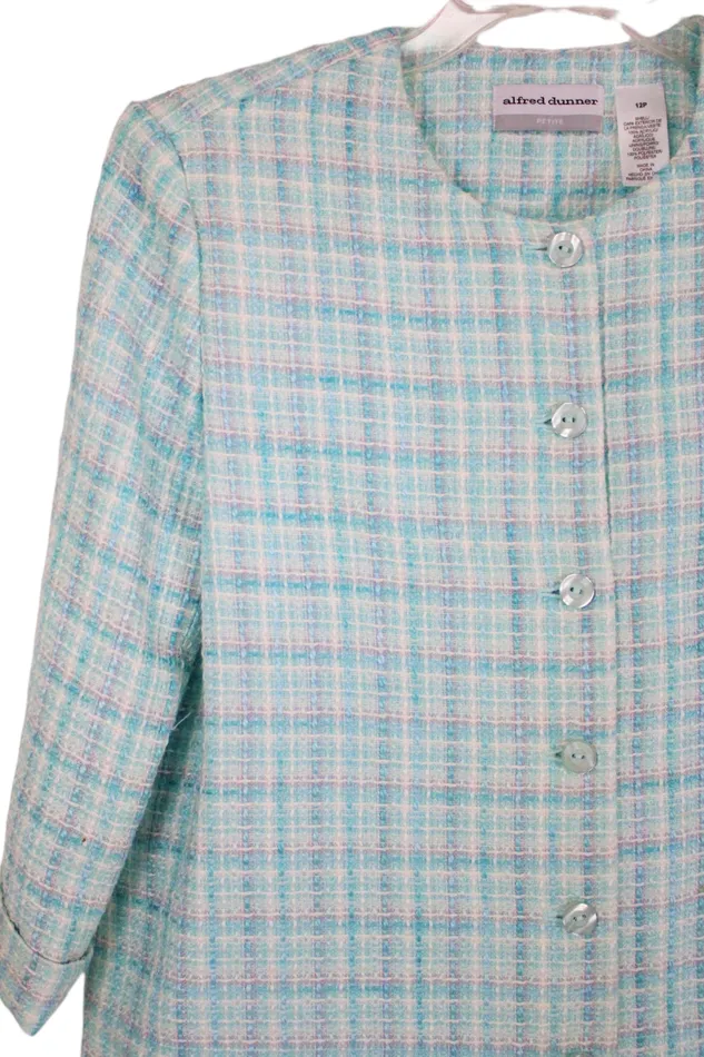 Rings Alfred Dunner Alfred Dunner Blue Jacket 12 Petite