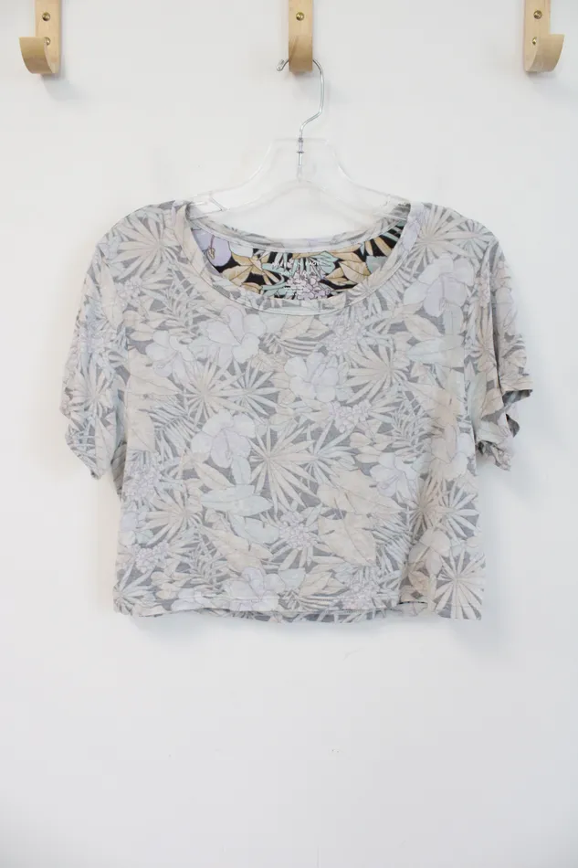 Rings American Eagle Soft Sexy Inside Out Floral Top S American Eagle