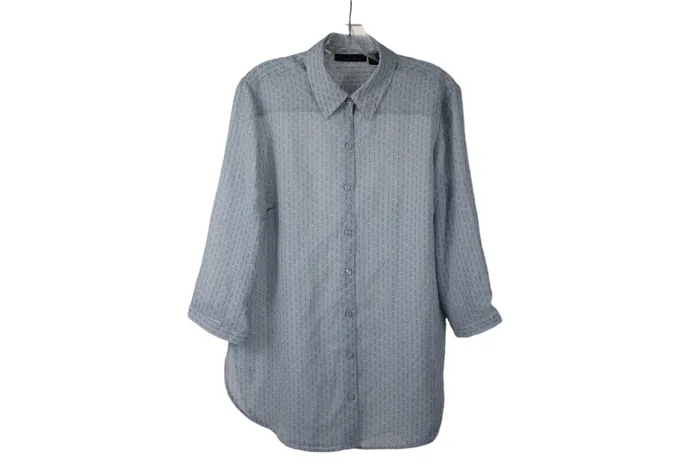 Rings Attention Blue Blouse L Attention