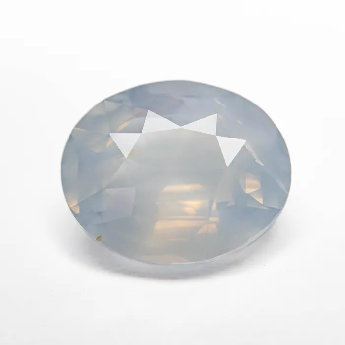 Rings Blue Brilliant Sapphire 405ct Oval Misfit Gems