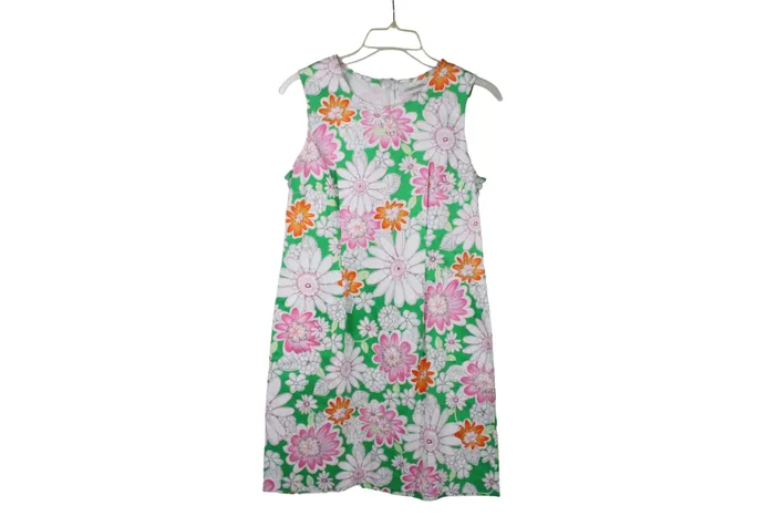 Rings Chadwicks Green Floral Dress 6 Petite Chadwicks