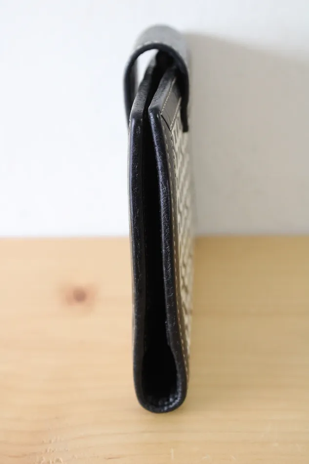 Rings Coach Coach Wallet Black and White