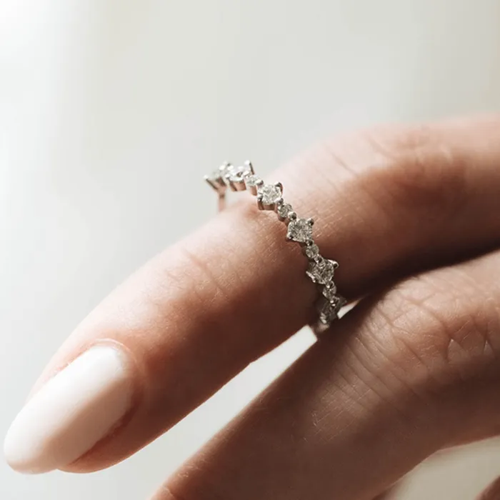 Rings Consider Bridal Alternating Auk Diamond Band Earth Mined Rings Consider Bridal Alternating Auk Diamond Band Earth Mined