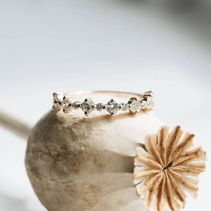 Rings Consider Bridal Alternating Auk Diamond Band Earth Mined Rings Consider Bridal Alternating Auk Diamond Band Earth Mined