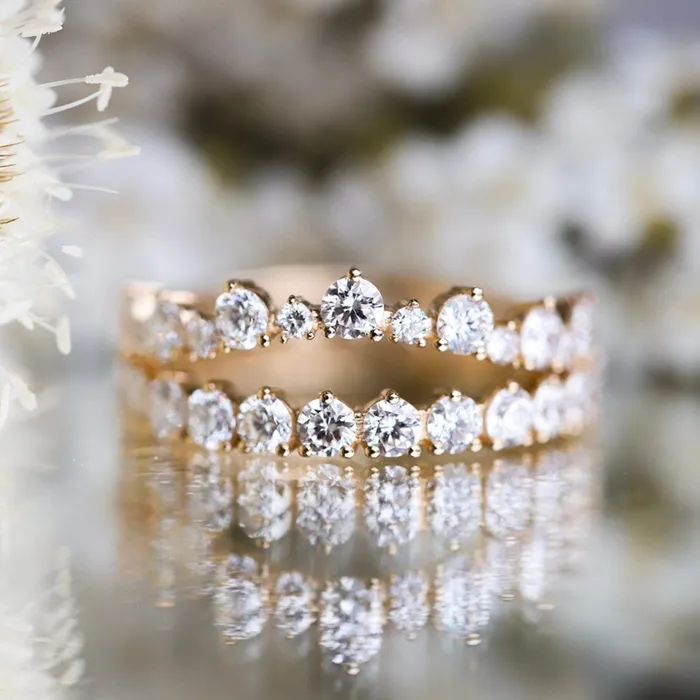 Rings Consider Bridal Arched Alternating Auk Band Earth Mined Rings Consider Bridal Arched Alternating Auk Band Earth Mined