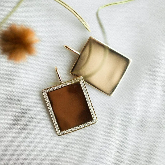 Rings Consider the Wldflwrs Pav Oblong Square Charm