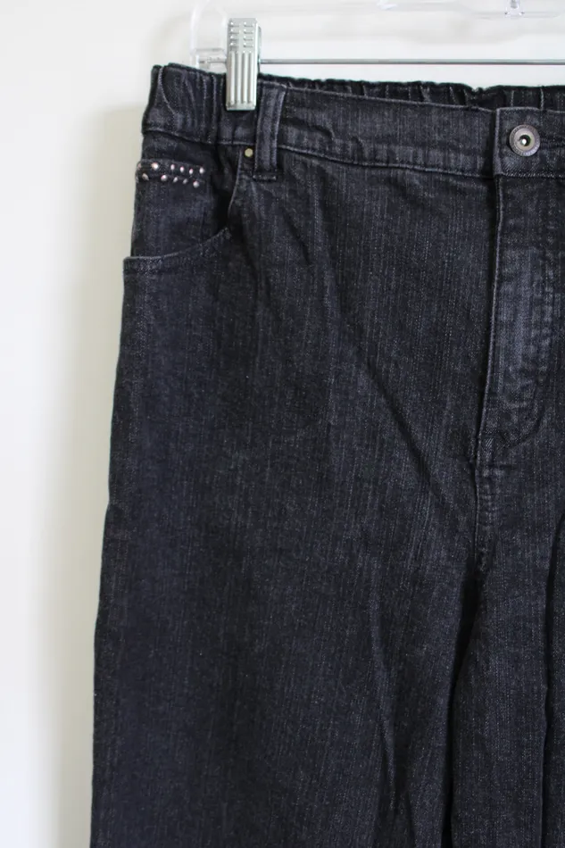 Rings DCo Black Wash Denim Jeans 16 DCo