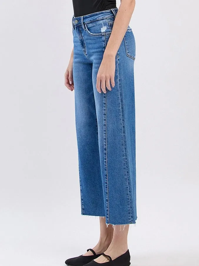 Rings Flying MonkeyVervet Vervet Olivia High Rise Twist Wide Leg