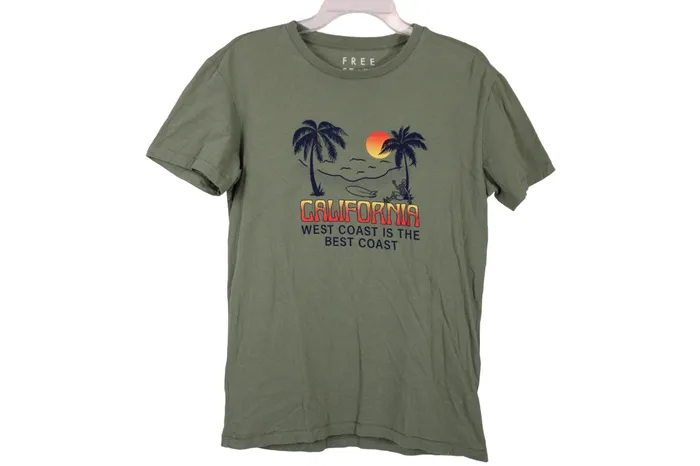 Rings Free State Free State California Green Tee S