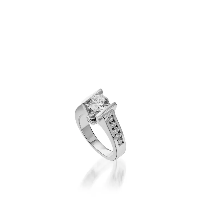 Rings Grace Yellow Gold Engagement Ring John Atencio