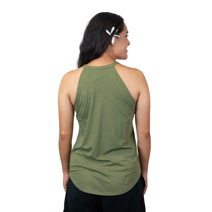 Rings GREATMOUNTAINWE Polynesian Cultural Center Womens Floral Fronds Rocker Tank