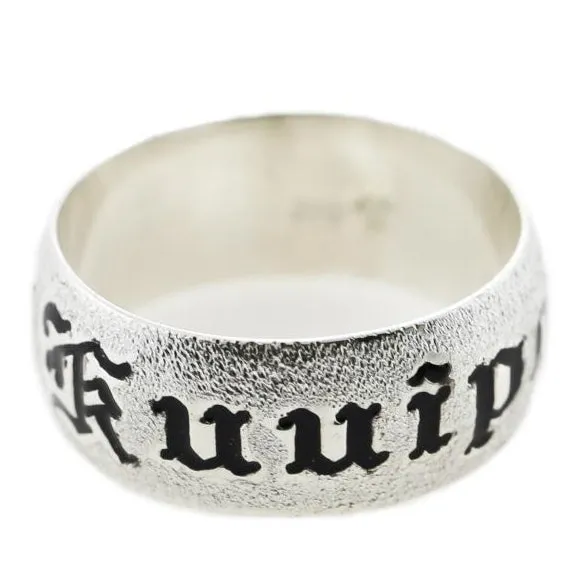 Rings Hawaiian Heirloom Medium Hawaiian Heirloom Silver Ring 8mm