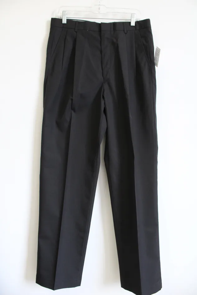 Rings Island Club NEW Island Club Ltd Black Dress Pant 32X32