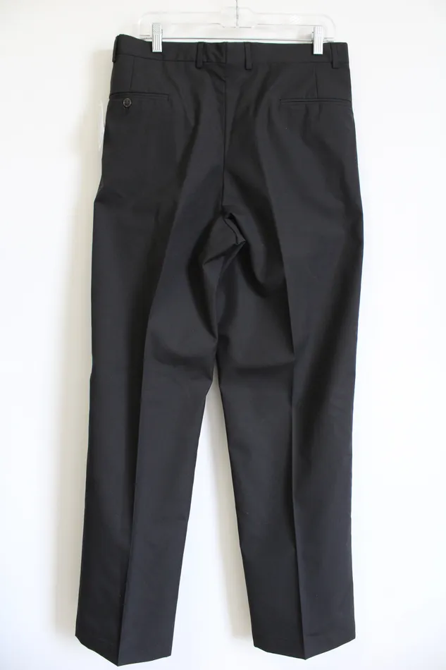 Rings Island Club NEW Island Club Ltd Black Dress Pant 32X32