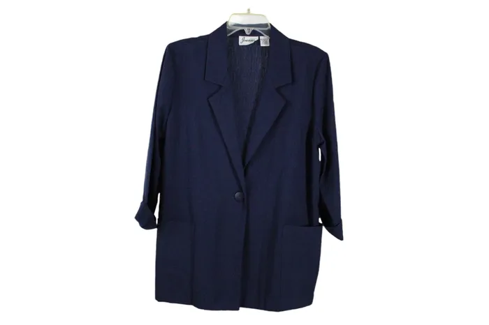 Rings Joanna Joanna Navy Blue Blazer S