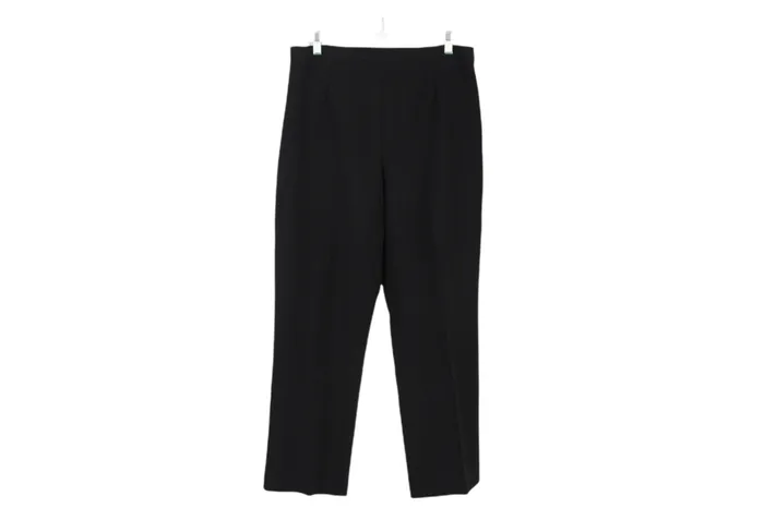 Rings Jubilee Thrift Black Polyester Dress Pants 14