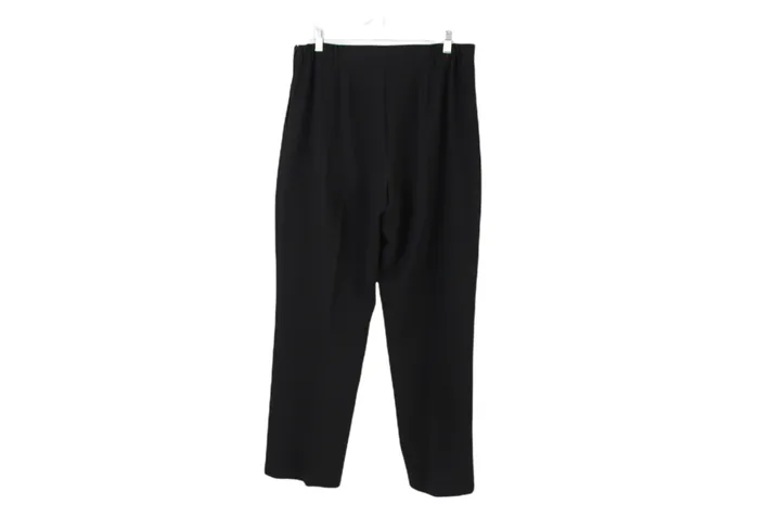 Rings Jubilee Thrift Black Polyester Dress Pants 14