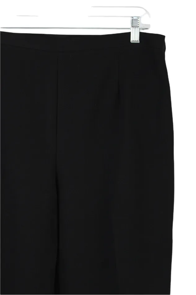 Rings Jubilee Thrift Black Polyester Dress Pants 14