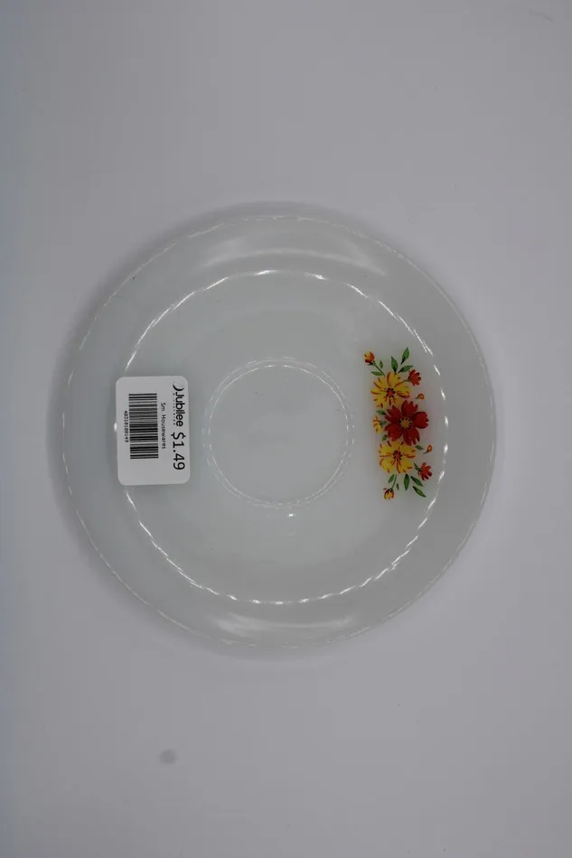 Rings Jubilee Thrift Floral Decorative Plate