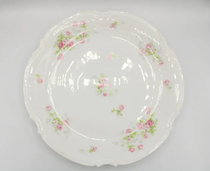 Rings Jubilee Thrift Limoges Coronet France China Round Platter 12 Diameter Rings Jubilee Thrift Limoges Coronet France China Round Platter 12 Diameter