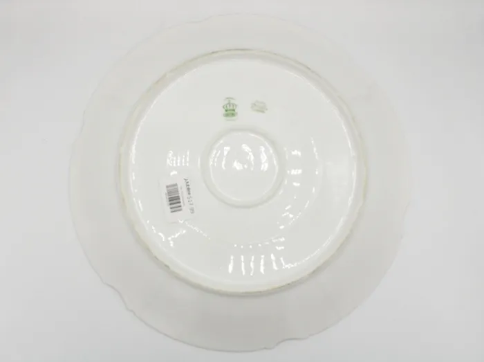 Rings Jubilee Thrift Limoges Coronet France China Round Platter 12 Diameter