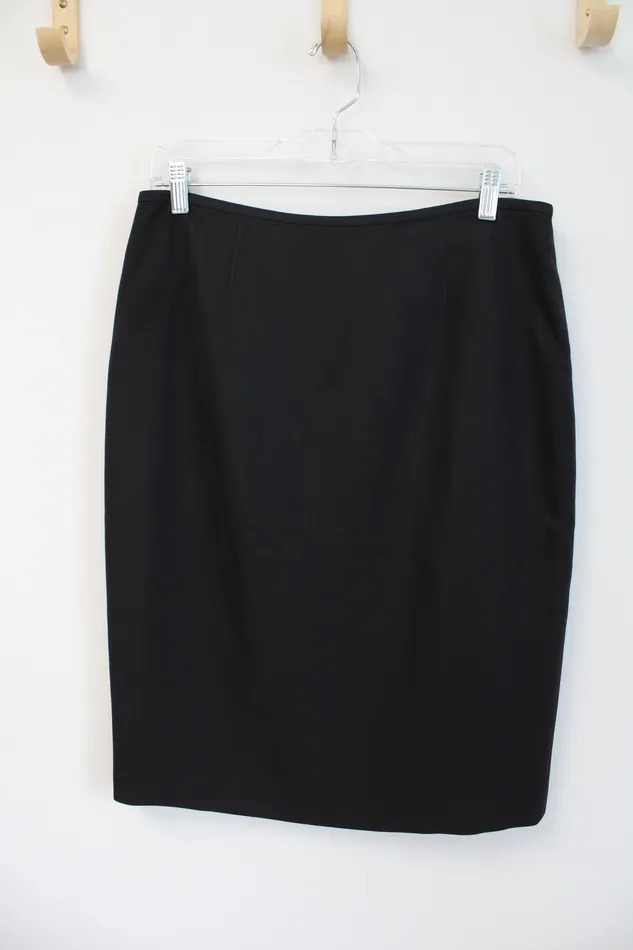 Rings Kasper Black Pencil Skirt 10 Kasper