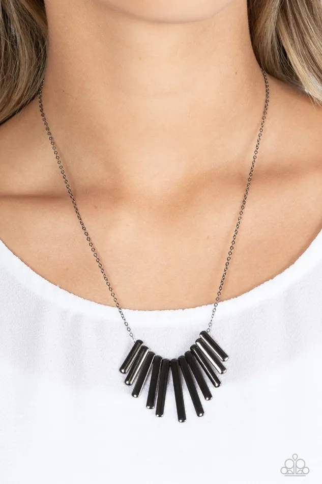 Rings Leading MANE Black Paparazzi Accessories