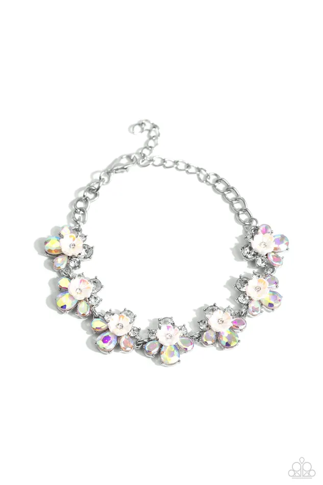 Rings Paparazzi Accessories Floral Frenzy White