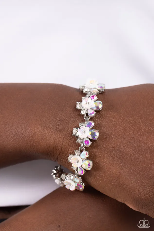 Rings Paparazzi Accessories Floral Frenzy White