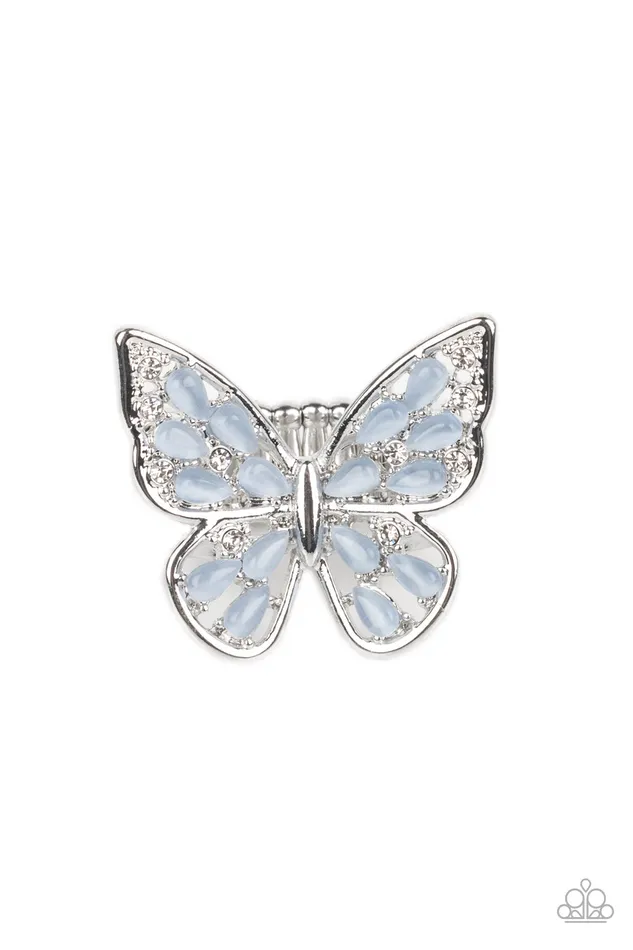 Rings Paparazzi Accessories Flying Fashionista Blue