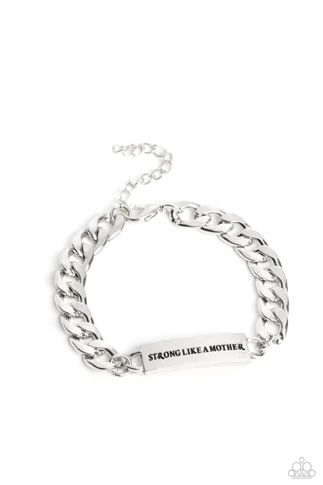 Rings Paparazzi Accessories Mighty Matriarch Silver