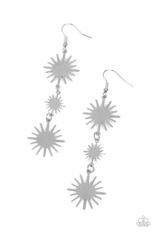 Rings Paparazzi Accessories Solar Soul Silver