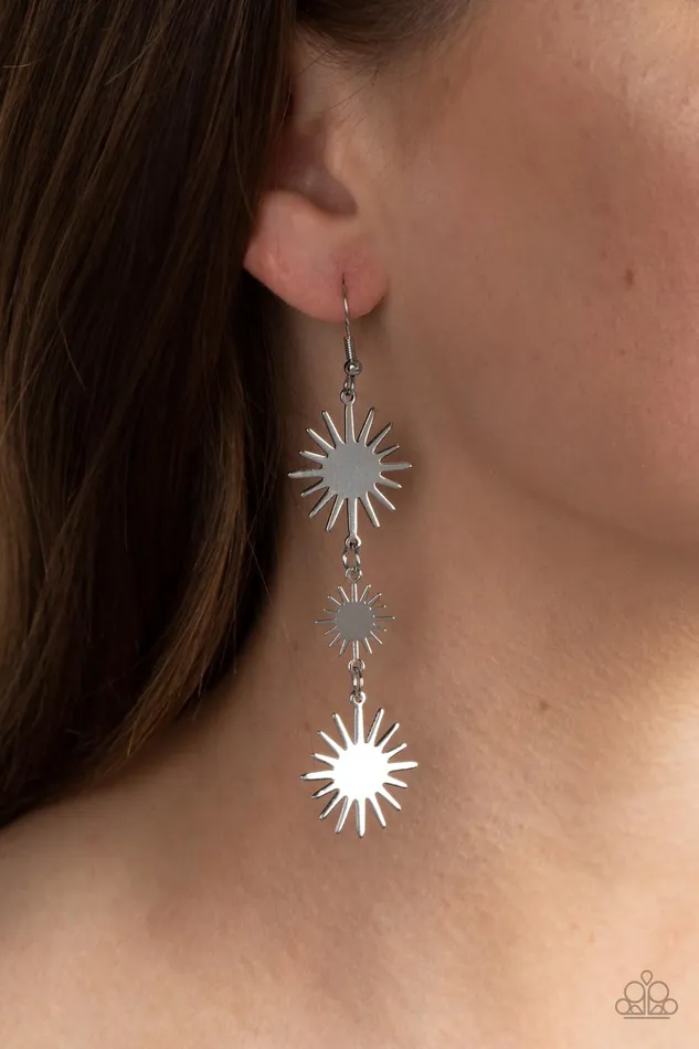 Rings Paparazzi Accessories Solar Soul Silver