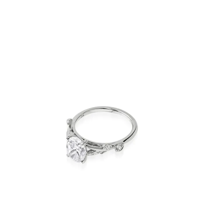 Rings Polly White Gold Engagement Ring John Atencio